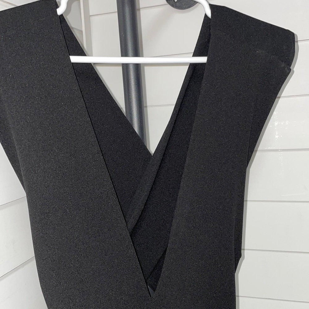 Lulus wide leg jumpsuit, cross open back
